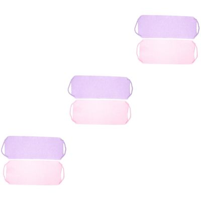 FOMIYES 6-Piece Exfoliating Bath Towels, Back Scrubbers
