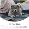 Kisangel Transparent Cat Muzzle with Bite Protection, Polyester, 17–25 cm view 4