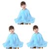 FRCOLOR 3-Piece Haircut Cape for Boys and Girls, Waterproof, Adjustable, Easy to Clean view 1