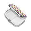 Square Mini Pill Box with Polka-Dot Pattern view 2