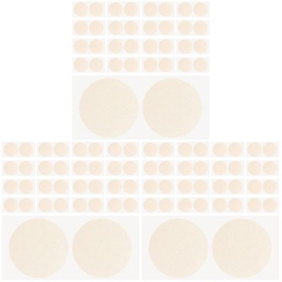 Sosoport 300 Pairs Breathable Nipple Covers for Men, Self-Adhesive Disposable Nipple Pads, Skin-Friendly for Sports and Travel