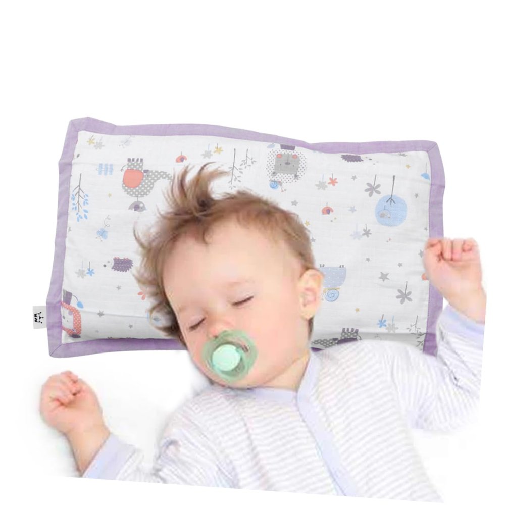 HEMOTON Cotton Pillowcase with Cartoon Forest Partners Design for Boys and Girls, Easy to Wash