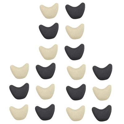 MAGICLULU 18 Pairs of Moleskin Toe and Metatarsal Shoe Pads