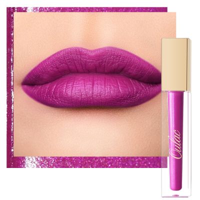 Oulac Kiss-Proof Glitter Liquid Lipstick, Pink, MS02