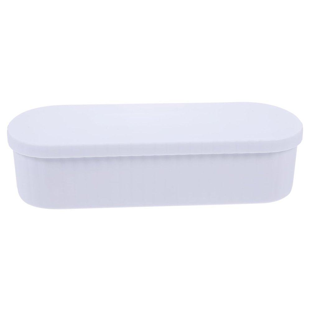 White Makeup Brush Cleaner with Storage Box