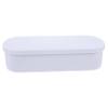 White Makeup Brush Cleaner with Storage Box view 1