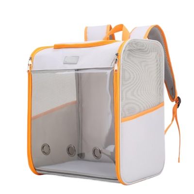 Pet Carrier Backpack, Orange, 36 x 24 x 41 cm