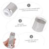 Happyyami 3-Piece Stainless Steel Aquarium Filter Bags view 3