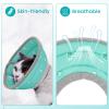 IDOGCHEW Foldable Soft Cat Recovery Collar (Green, M) view 3
