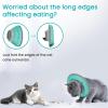 IDOGCHEW Foldable Soft Cat Recovery Collar (Green, M) view 4