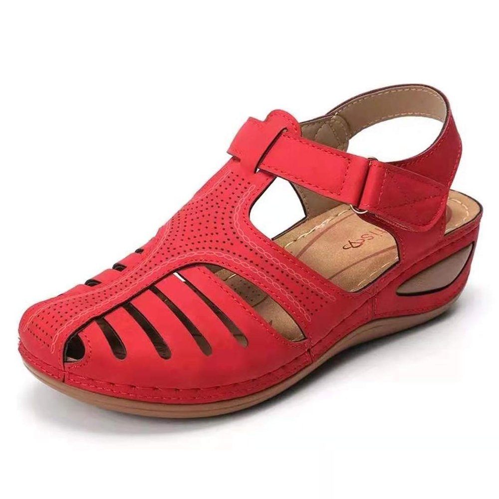 Women's Closed-Toe Wedge Sandals