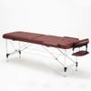 WQZStar Massage Table, Beauty Table, Couch, 59.9 cm Wide, Professional 2-Section Portable, Red view 1