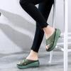 Women's Summer Wedge Platform Slip-On Sandals view 2