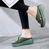 Women's Summer Wedge Platform Slip-On Sandals view 3