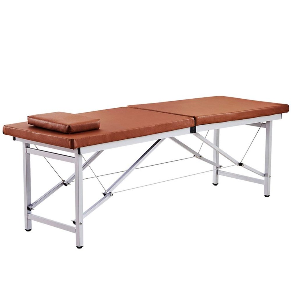 WQZStar Folding Massage Table with Aluminum Frame, 185 x 70 cm
