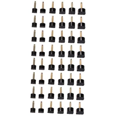 SAFIGLE 48-Piece Anti-Slip Heel Tips for High Heels, Wear-Resistant Shoe Repair Caps for Comfort While Walking