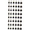 SAFIGLE 48-Piece Anti-Slip Heel Tips for High Heels, Wear-Resistant Shoe Repair Caps for Comfort While Walking view 1