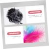 COLLBATH 6-Piece Cat Toy Replacement Heads for Cat Wand, Interactive Toys for Indoor Cats view 2