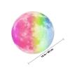 Abaodam Glow-in-the-Dark Moon PVC Wall Stickers, Colorful, Removable and Waterproof view 2