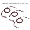 Premium Dog Leash, Durable Cowhide Leather Safety Rope, 2.5 m view 2