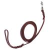 Premium Dog Leash, Durable Cowhide Leather Safety Rope, 2.5 m view 4