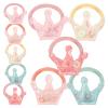 INOOMP 10-Pack Elastic Hair Ties with Crown Design for Pets view 1