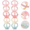 INOOMP 10-Pack Elastic Hair Ties with Crown Design for Pets view 3