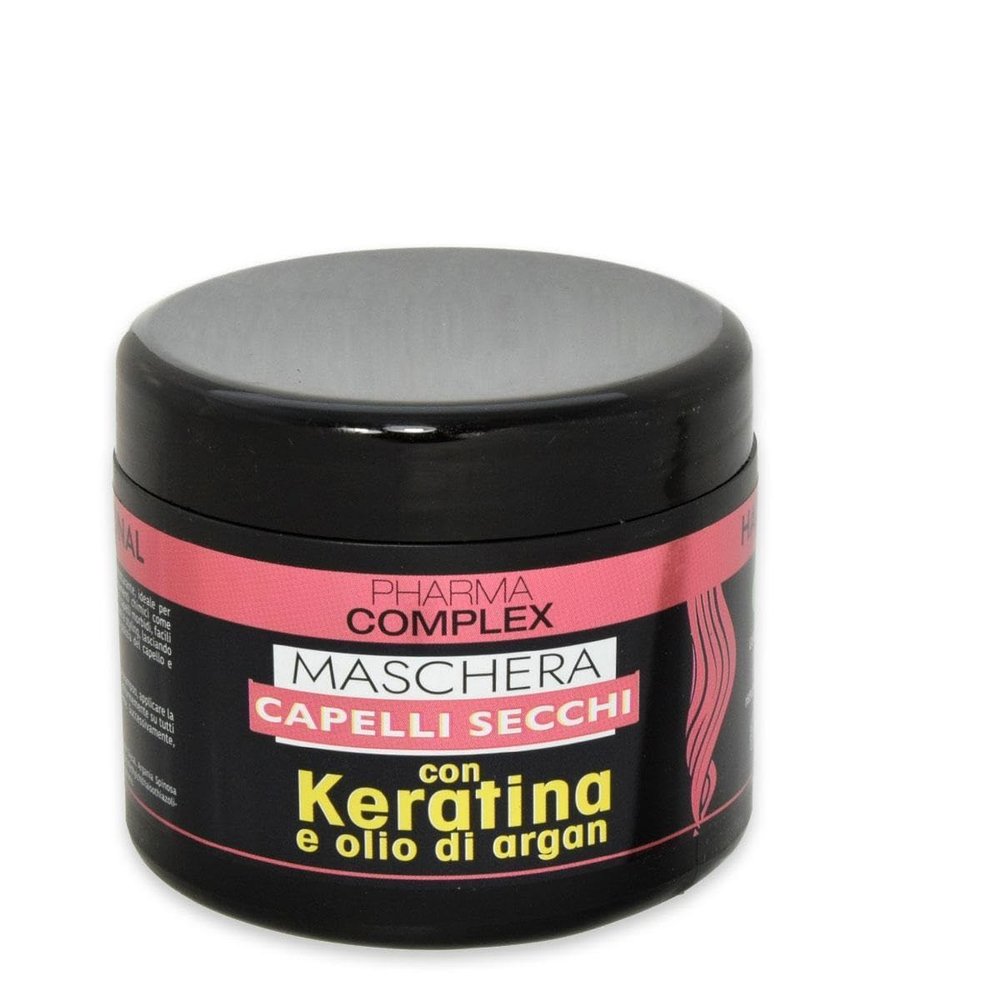 Pharma Complex Mask for Dry Hair with Keratin and Argan Oil, 500 ml