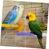 Yardwe Bird Perch - Non-Slip and Safe for Parakeets and Parrots view 2
