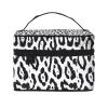 Large Waterproof Leather Makeup Bag for Women and Girls view 1