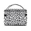 Large Waterproof Leather Makeup Bag for Women and Girls view 3