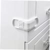 Child Safety Drawer Latches, 4-Pack, ABS, White view 3