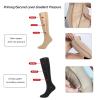 Mdrcg Compression Socks for Women with Zipper, 12–20 mmHg Compression Socks for Men, Zipper Support Stockings 25–32 mmHg for Varicose Veins, Edema, Recovery, and Pregnancy, B, XXL view 4