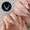 NICENEEDED 60-Piece Silicone Dual Nail Form Stickers for French Manicures view 2