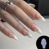 NICENEEDED 60-Piece Silicone Dual Nail Form Stickers for French Manicures view 3