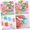 Small Resin Star Hair Clips, 40 Pieces for Babies view 3