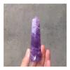 BIANMTSW Natural Quartz Tower Crystal Amethyst Point for Home Decor, Luck Stone, Raw Mineral, 60–70 mm view 1