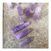 BIANMTSW Natural Quartz Tower Crystal Amethyst Point for Home Decor, Luck Stone, Raw Mineral, 60–70 mm view 4