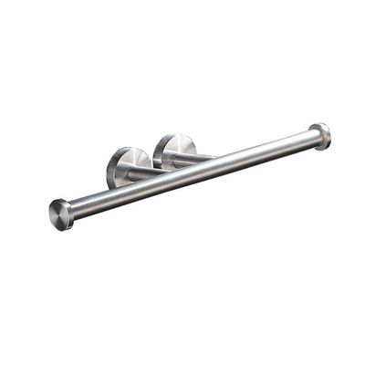 Wall-Mounted Towel Bar, 304 Stainless Steel, Brushed Finish