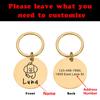 Personalized Pet ID Tag for Dogs and Cats, Gold, 30 x 30 mm view 3