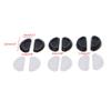 10 Pairs Self-Adhesive Soft Silicone D-Shaped Anti-Slip Eyeglass Nose Pads view 3