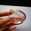 BIANMTSW Genuine Tibetan Himalayan High-Altitude Crystal Quartz, 1.77 in, Enhydro with 1 Visible Moving Bubble view 4