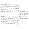 TOVINANNA 50 Pairs Natural Short Reusable False Eyelashes for Women and Girls, for Parties and Everyday Makeup view 1