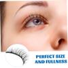 TOVINANNA 50 Pairs Natural Short Reusable False Eyelashes for Women and Girls, for Parties and Everyday Makeup view 3