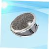 MAGICLULU Round Black Folding Makeup Mirror with Crystal Cover view 3