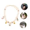 Decorative Gold Cat Collar with Bell, Adjustable view 3