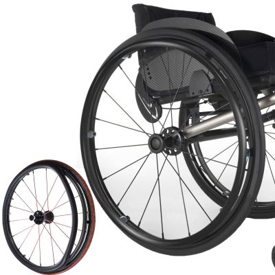 Wheelchair Pushrim Grips, 61 cm, Silicone, 1 Pair