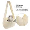Kisangel Beige Polyester Pet Carrier Sling for Small Dogs and Cats view 2