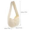 Kisangel Beige Polyester Pet Carrier Sling for Small Dogs and Cats view 4