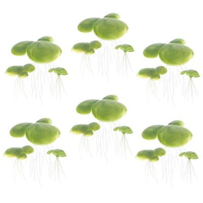 Happyyami 18-Piece Artificial Duckweed Decoration